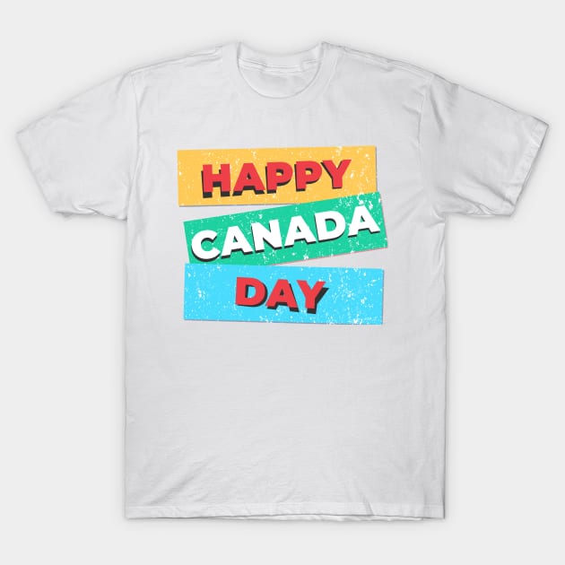 Happy Canda Day T-Shirt by Ottorino